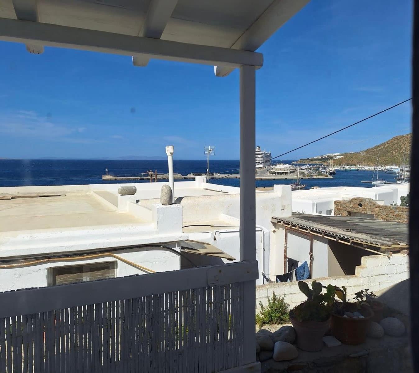 Apartament Mykonos Tourlos Nests - Sea View Escape Zewnętrze zdjęcie