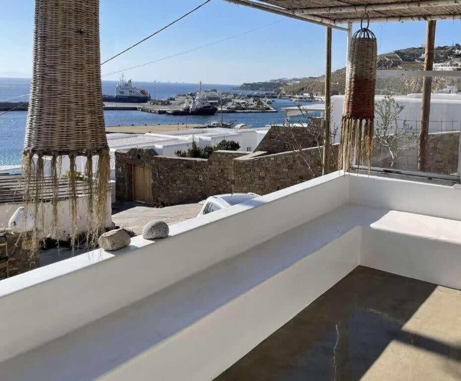 Apartament Mykonos Tourlos Nests - Sea View Escape Zewnętrze zdjęcie