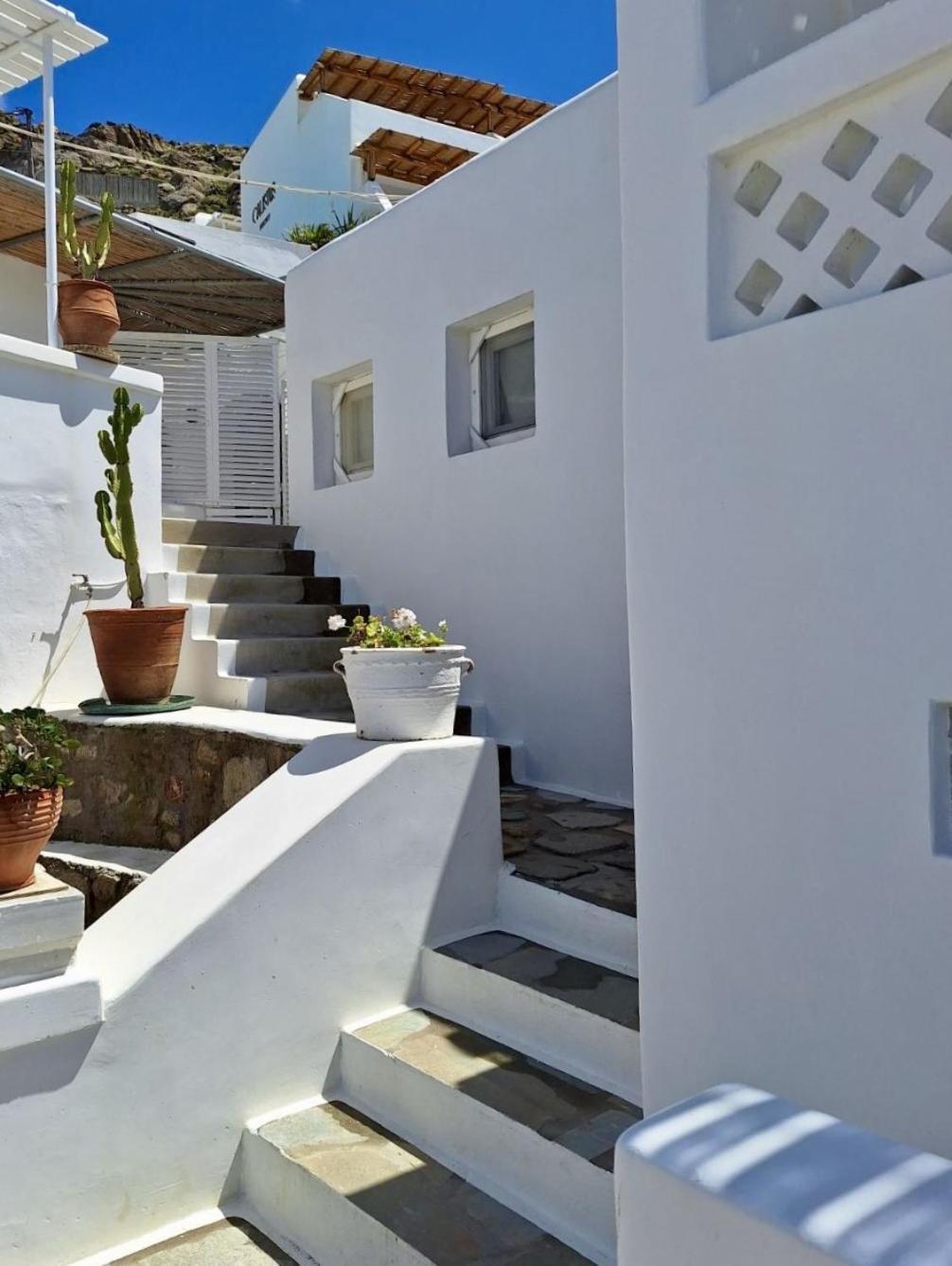 Apartament Mykonos Tourlos Nests - Sea View Escape Zewnętrze zdjęcie