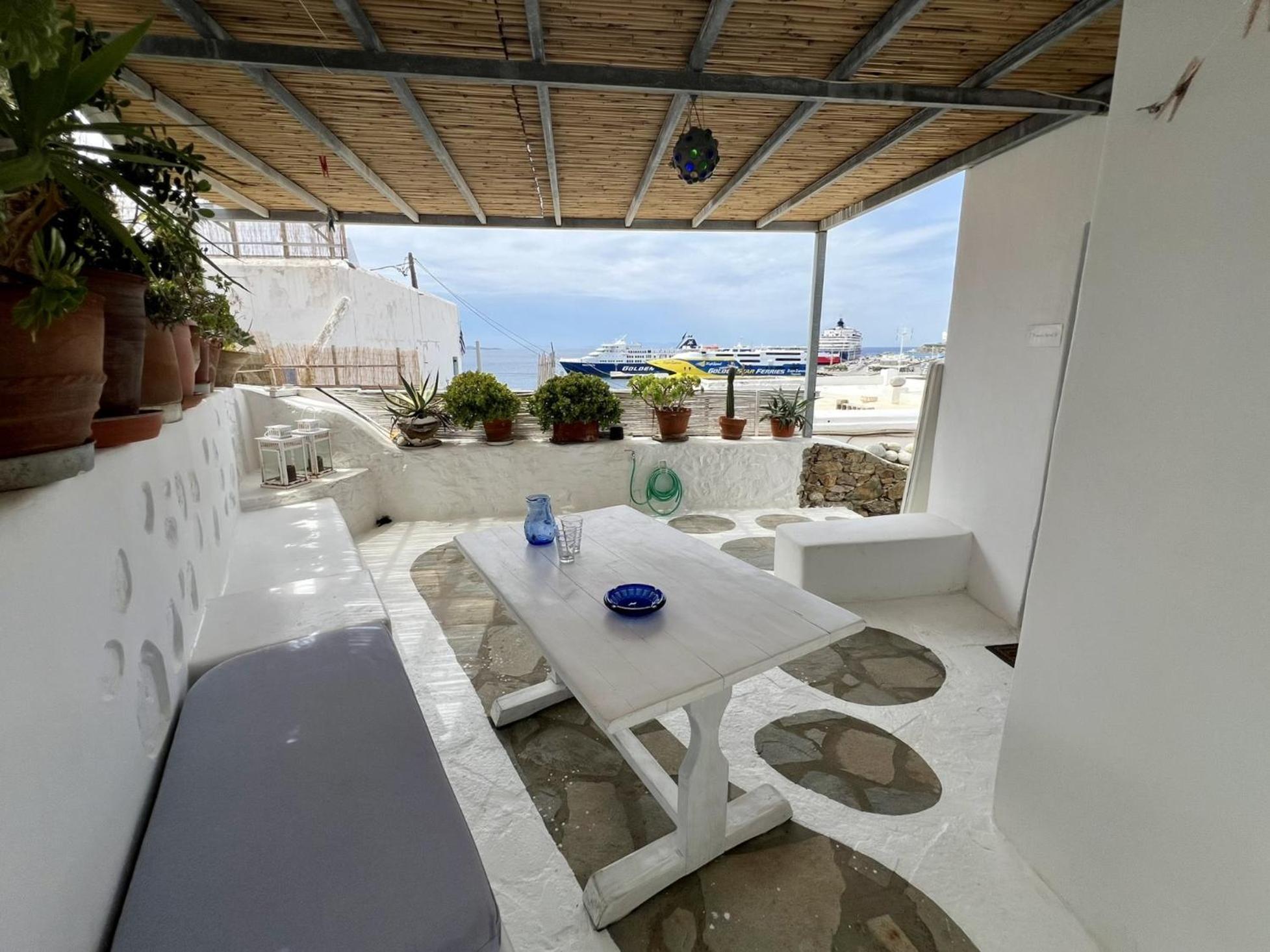 Apartament Mykonos Tourlos Nests - Sea View Escape Zewnętrze zdjęcie