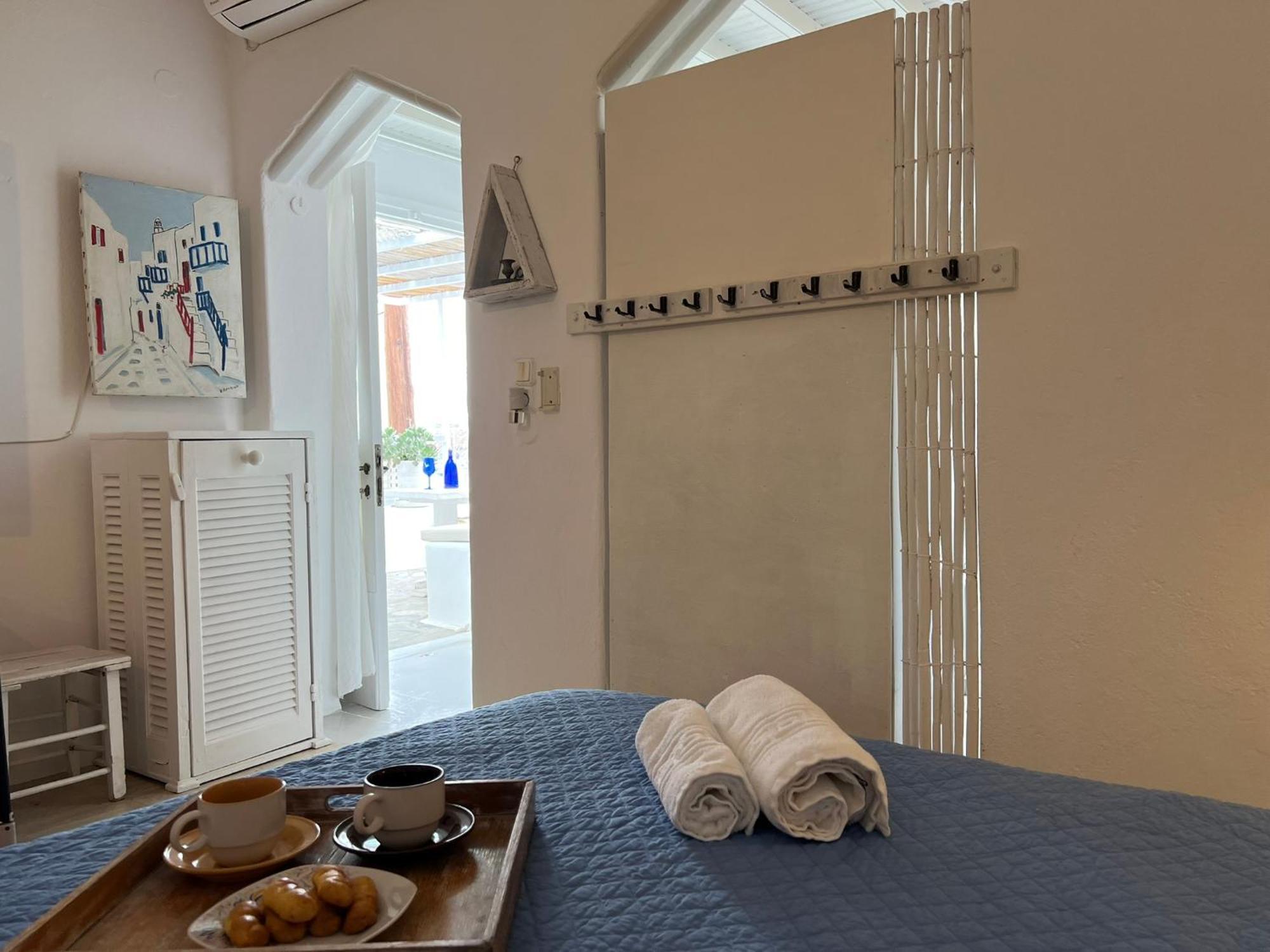 Apartament Mykonos Tourlos Nests - Sea View Escape Zewnętrze zdjęcie