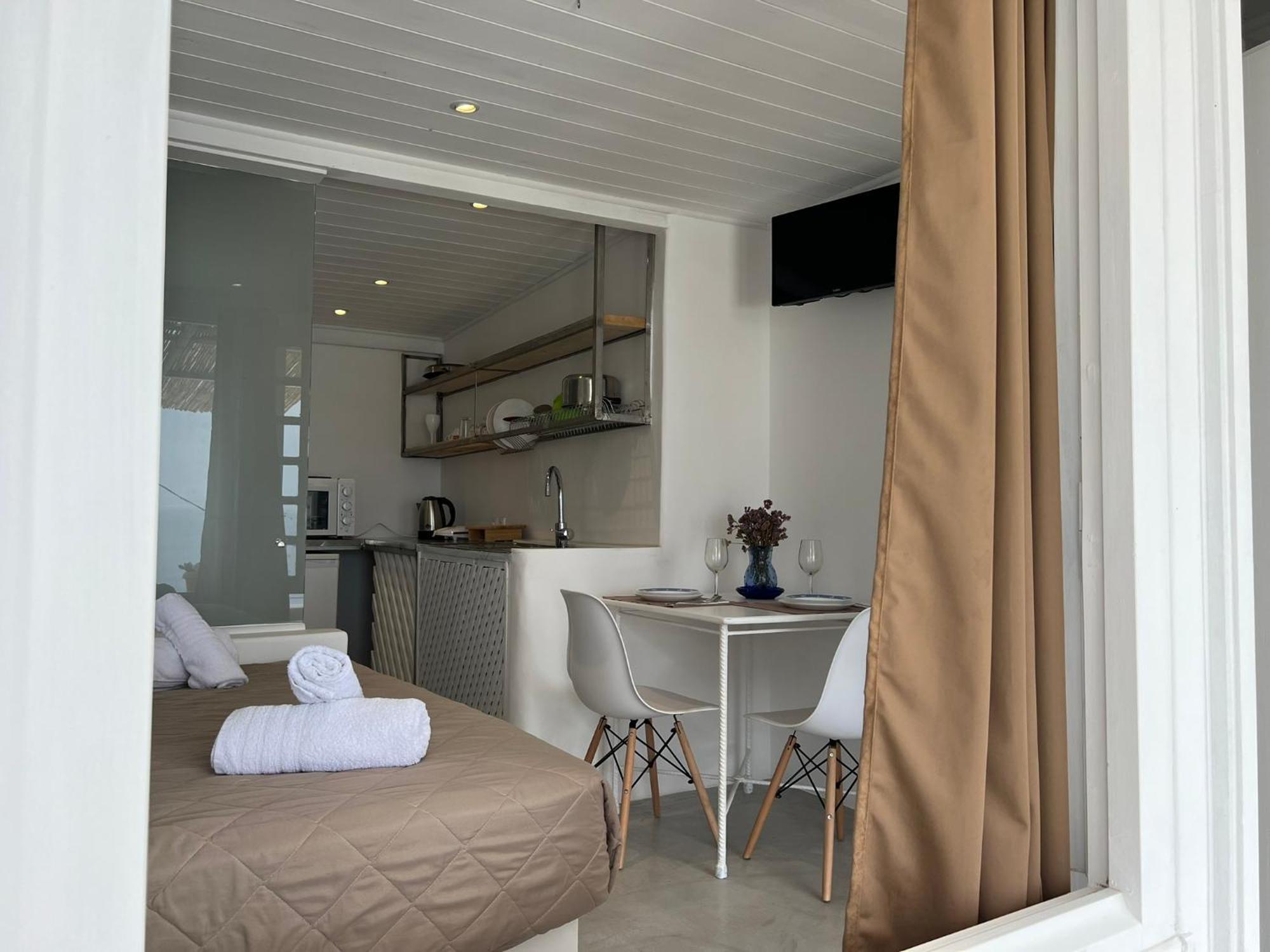 Apartament Mykonos Tourlos Nests - Sea View Escape Zewnętrze zdjęcie