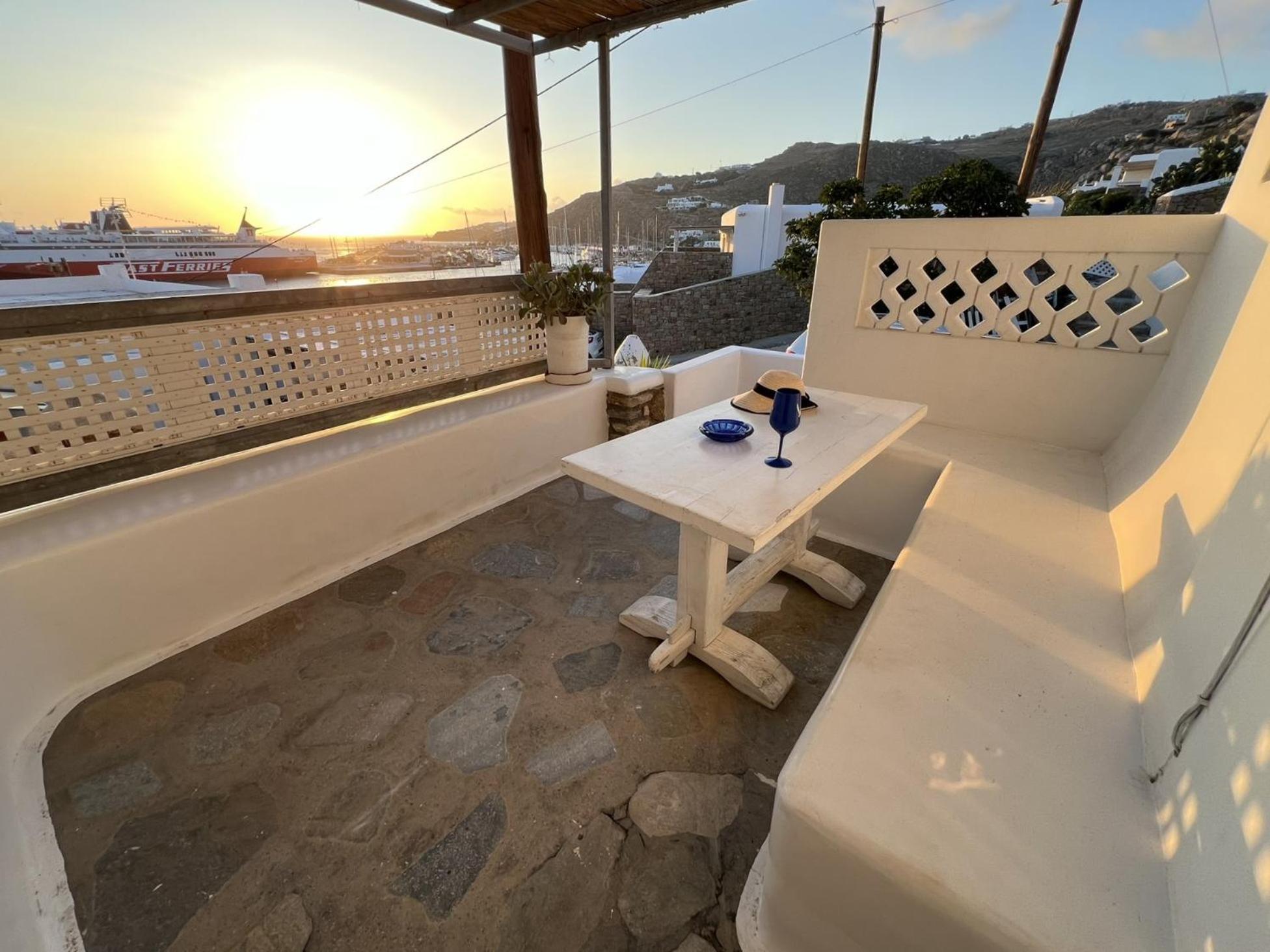 Apartament Mykonos Tourlos Nests - Sea View Escape Zewnętrze zdjęcie